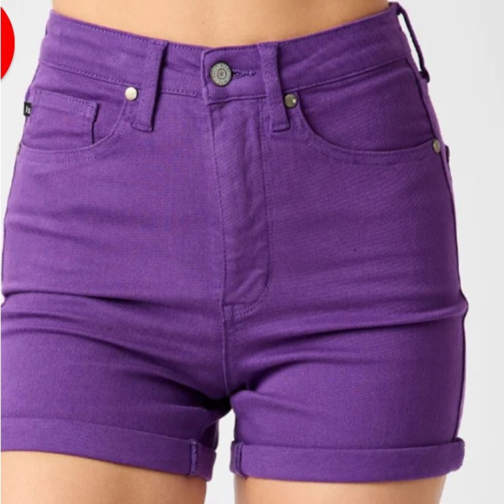 Judy blue purple shorts